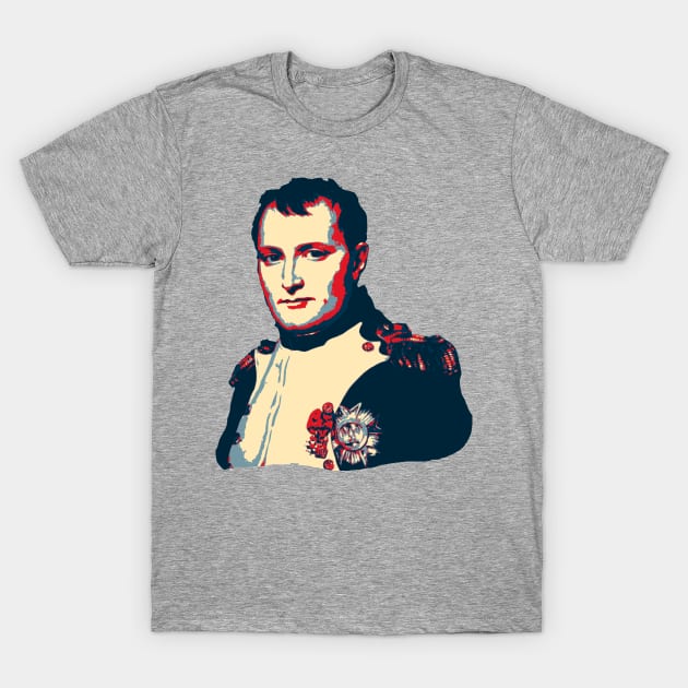 Napoleon Bonaparte Pop Art T-Shirt by Nerd_art